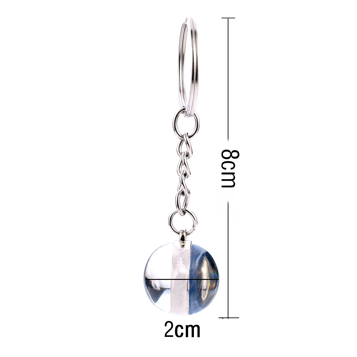 Wholesale Van Gogh Starry Sky Metal Keychains
